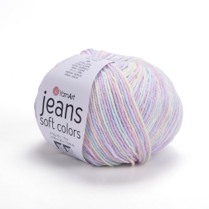 Купить пряжу YarnArt Jeans Soft Colors цвет 6212 - интернет магазин МелОптЯрн
