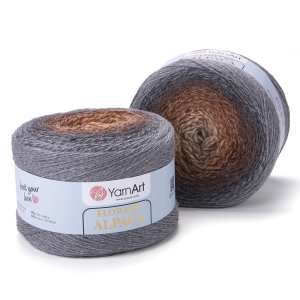 Купить пряжу YarnArt Flowers Alpaca  цвет 428 - интернет магазин МелОптЯрн