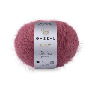 Купить пряжу Gazzal Teddy  цвет 6549 - интернет магазин МелОптЯрн