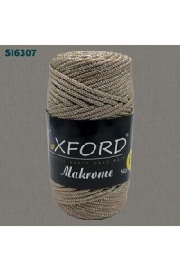 Купить пряжу Oxford  Макраме 6 люрекс цвет S16307 - интернет магазин МелОптЯрн