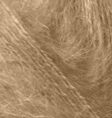 Купить пряжу ALIZE Mohair Classic цвет 07 светло-коричневый - интернет магазин МелОптЯрн