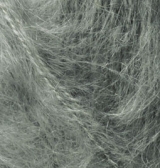 Купить пряжу ALIZE Mohair Classic цвет 09 серый - интернет магазин МелОптЯрн