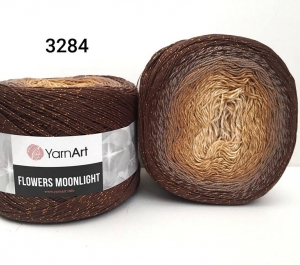 Купить пряжу YarnArt Flowers moonlight  цвет 3284 - интернет магазин МелОптЯрн