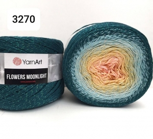 Купить пряжу YarnArt Flowers moonlight  цвет 3270 - интернет магазин МелОптЯрн
