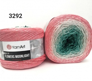 Купить пряжу YarnArt Flowers moonlight  цвет 3292 - интернет магазин МелОптЯрн