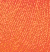 Купить пряжу ALIZE Baby Wool цвет 654 оранжевый неон - интернет магазин МелОптЯрн