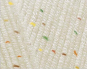 Купить пряжу ALIZE Cotton GOLD Tweed цвет 1 - интернет магазин МелОптЯрн