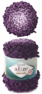 Купить пряжу ALIZE Puffy fine ombre batik цвет 7277 - интернет магазин МелОптЯрн