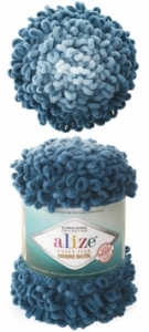 Купить пряжу ALIZE Puffy fine ombre batik цвет 7263 - интернет магазин МелОптЯрн