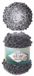 Купить пряжу ALIZE Puffy fine ombre batik цвет 7259 - интернет магазин МелОптЯрн