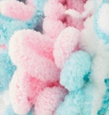 Купить пряжу ALIZE Puffy color цвет 6377 - интернет магазин МелОптЯрн