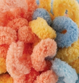Купить пряжу ALIZE Puffy color цвет 6314 - интернет магазин МелОптЯрн