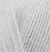 Купить пряжу ALIZE Cotton Gold цвет 200 светло-серый - интернет магазин МелОптЯрн