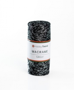 Купить пряжу Hobbytrend Macrame Glitter  цвет 270s - интернет магазин МелОптЯрн