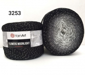 Купить пряжу YarnArt Flowers moonlight  цвет 3253 - интернет магазин МелОптЯрн