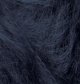 Купить пряжу ALIZE Mohair Classic цвет 395 темно-синий - интернет магазин МелОптЯрн