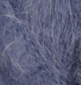Купить пряжу ALIZE Mohair Classic цвет 411 джинс меланж - интернет магазин МелОптЯрн
