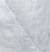 Купить пряжу ALIZE Mohair Classic цвет 55 белый - интернет магазин МелОптЯрн