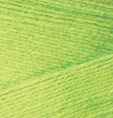 Купить пряжу ALIZE Bamboo fine цвет 612 желтый неон - интернет магазин МелОптЯрн