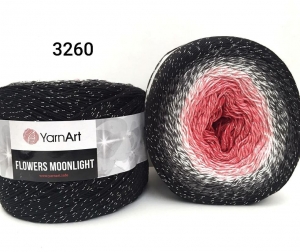 Купить пряжу YarnArt Flowers moonlight  цвет 3260 - интернет магазин МелОптЯрн