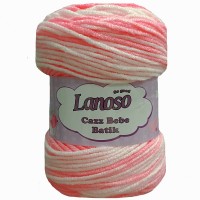 Купить пряжу Lanoso Cazz Bebe Batik  цвет 751 - интернет магазин МелОптЯрн
