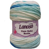 Купить пряжу Lanoso Cazz Bebe Batik  цвет 752 - интернет магазин МелОптЯрн