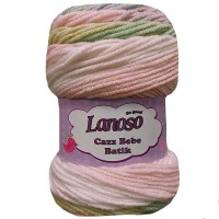 Купить пряжу Lanoso Cazz Bebe Batik  цвет 753 - интернет магазин МелОптЯрн