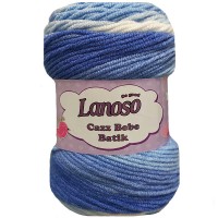 Купить пряжу Lanoso Cazz Bebe Batik  цвет 762 - интернет магазин МелОптЯрн