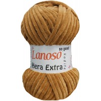 Купить пряжу Lanoso Hera Extra (велюр)  цвет 907 - интернет магазин МелОптЯрн