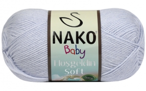 Купить пряжу Nako Hosgeldin Soft цвет 10556 - интернет магазин МелОптЯрн