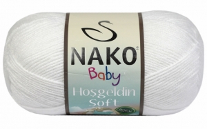 Купить пряжу Nako Hosgeldin Soft цвет 208 - интернет магазин МелОптЯрн
