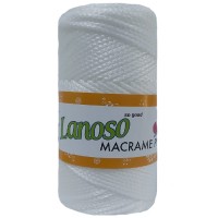 Купить пряжу Lanoso макрамэ п/п цвет 955 - интернет магазин МелОптЯрн
