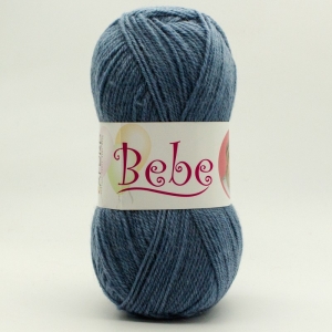 Купить пряжу Oxford  Bebe 50 цвет Сталь - интернет магазин МелОптЯрн