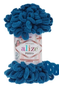 Купить пряжу ALIZE Puffy  цвет 637 - интернет магазин МелОптЯрн