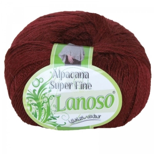 Купить пряжу Lanoso ALPACANA SUPER FINE цвет 957 - интернет магазин МелОптЯрн
