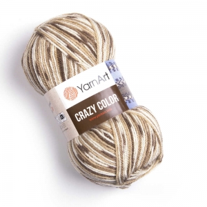 Купить пряжу YarnArt Crazy Color цвет 110 - интернет магазин МелОптЯрн