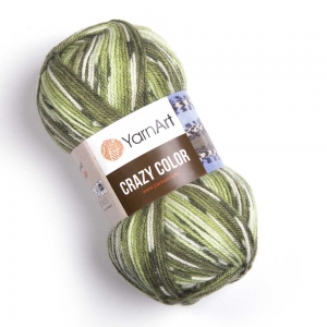 Купить пряжу YarnArt Crazy Color цвет 115 - интернет магазин МелОптЯрн