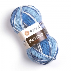 Купить пряжу YarnArt Crazy Color цвет 134 - интернет магазин МелОптЯрн